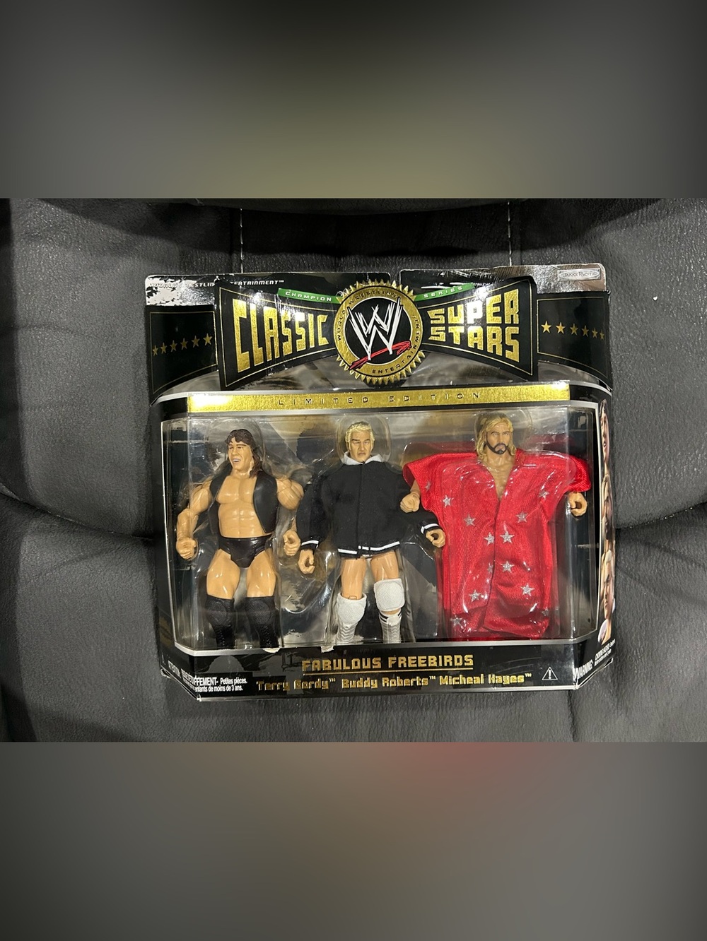 The fabulous freebirds WWE Jakks classic superstars 3 pack! Vintage & MOC